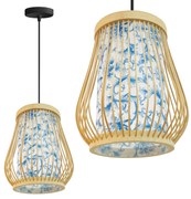 LAMPA WISZĄCA BAMBUSOWA APP1635-1CP