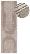 Beżowy chodnik 80x240 cm Bartoux Beige – Elle Decoration