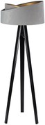 Lampa stojąca GEMSTONE szara/złota/czarna BPS KONCEPT