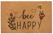 Wycieraczka z włókna kokosowego 75x45 cm Bee Happy – Hanse Home