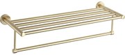 Mexen Remo półka na ręcznik, złota szczotkowana - 7050720-55