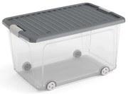 Plastikowy pojemnik z pokrywką 56,5x39x31,5 cm W box L – KIS