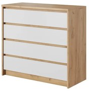 Pojemna komoda cztery szuflady LUX 4S w pięknych kolorach