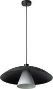 Osram - Żyrandol na lince DECOR FLYING MUSHROOM 1xE27/25W/230V śr. 50 cm czarny