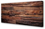 Obraz na płótnie Drewno słoje struktura