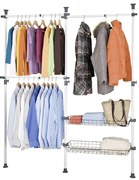 Teleskopowy organizer na ubrania HERKULES, WENKO