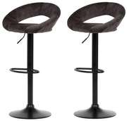 Zestaw krzeseł barowych AUB-822 BR4, 2 szt.