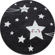 Szary dywan dziecięcy ø 120 cm Kids – Ayyildiz Carpets