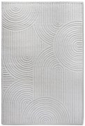 Dywan nowoczesny 3D Elle Collection Gallery Koła kremowy 80 cm x 120 cm