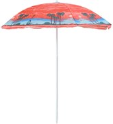 Parasol PALM BEACH 180 cm, czerwony