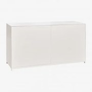 Komoda Kivora Mdf Gardenia Biel & ↔︎ 120 Cm - Sklum