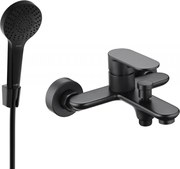 Mexen Milo R05 bateria wannowa z zestawem prysznicowym, czarna - 7133R05-70