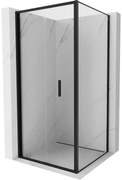 Mexen Exo kabina prysznicowa składana 110 x 110 cm, transparent, czarna - 816-110-110-70-00