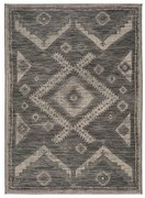 Szary dywan zewnętrzny Universal Devi Ethnic, 120x170 cm
