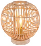 Globo 15368T - Lampa stołowa HILDEGARD 1xE27/60W 230V bambus