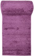 Fioletowy chodnik dywanowy typu shaggy E6-F40