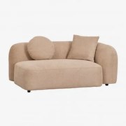 Prawy Moduł Narożny 2-osobowy Do Sofy Modułowej W Kolorze Szenilu Coco Gruby Chenille Latte Brown - Sklum