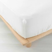 Białe prześcieradło muślinowe z gumką 160x200 cm Angelia – douceur d'intérieur