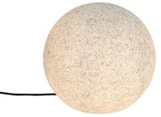 Nowoczesna lampa zewnętrzna szara 35 cm IP65 - Nura