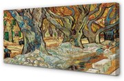 Obraz na płótnie Naprawiający drogę - Vincent van Gogh