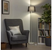 Brilagi - Lampa stojąca LED CERIA 1xE27/40W/230V Ø 30 cm czarna/biała