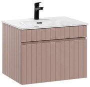 Szafka pod umywalkę ICONIC ROSE 82 60cm różowa COMAD