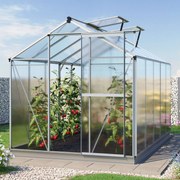 GFP 1,92 x 3,17 cm Szklarnia, w tym zestaw specjalny - XL, 6 mm dwuwarstwowe płyty - (GFPV00732)