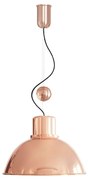 REFLEX MAXI Copper z regulacją lampa wisząca retro miedziana