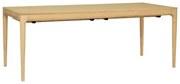Rozkładany stół z litego drewna dębowego 90x200 cm Heart'n'Soul – UMAGE