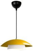 Lampa wisząca na przewodzie MOONLIGH 1xE27/40W/230V żółta
