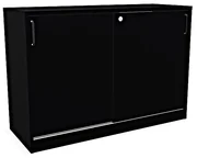 Szafka biurowa przesuwna EASY SPACE CABINET S 1.5-OH 120cm czarna zamykana NOWY STYL