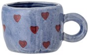 Niebieski ceramiczny kubek dla dzieci 115 ml Nini – Bloomingville Mini