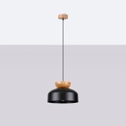 Lampa wisząca MARION czarna SOLLUX  LIGHTING