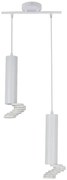 Biała podwójna lampa wisząca - D243 S9-F54