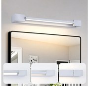 Brilagi-LED Lustro łazienkowe z oświetleniem AQUA LINE LED/12W/230V 45 cm IP44 matowy chrom