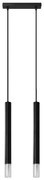 Sollux SL.0961 - Żyrandol na lince VIZIER 2xG9/40W/230V czarny