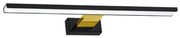 LED Oświetlenie do lustra łazienkowego SHINE LED/13,8W/230V 60 cm IP44 czarny/złoty