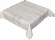 Obrus świąteczny Choinki szary, 85 x 85 cm, 85 x 85 cm