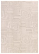 Dywan 3D nowoczesny Sahara Iluzja beżowy 80 cm x 150 cm
