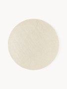 Okrągły ręcznie tuftowany dywan z wełny Eleni