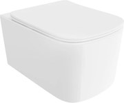 Mexen Vivo miska wc Rimless Tornado z deską wolnoopadającą slim, duroplast, biała połysk - 30610200T
