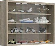 Wiszący wyświetlacz ścienny szafki szklanej Agisa M