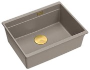 Zlewozmywak granitowy Logan 100 Beż