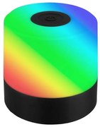 Briloner 7462015 - LED RGB ładowalna lampa biurkowa LED/1,5W/5V IP44 czarna