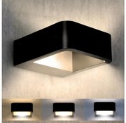 Brilagi BARI LED 7W 230V IP54 czarna 3000/4000/6000K zewnętrzna lampa