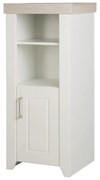 Biały regał dziecięcy 49x115 cm Felicia – Roba