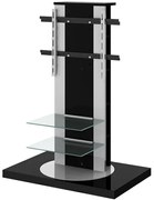 Nowoczesna szafka RTV czarny połysk W2-D88