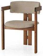Krzesło do jadalni CO Mink and Walnut