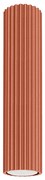 Plafon KARBON 30 ochra czerwona ryflowany SOLLUX  LIGHTING