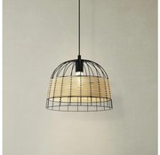 Eglo 55709 - Żyrandol na lince ANWICK 1xE27/40W/230V rattan